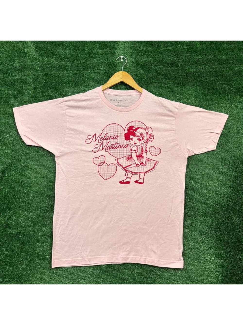 Melanie Martinez Hearts Pink T-Shirt Size Extra Large
